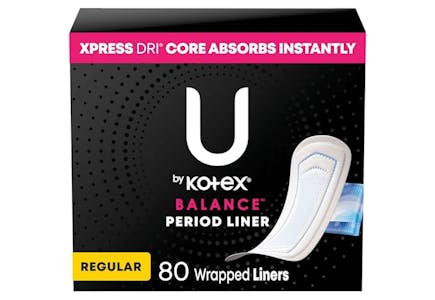U by Kotex Panty Liners
