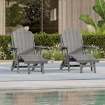 Adirondack Chair Set