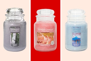 Collage of Yankee Large Tumbler Candles