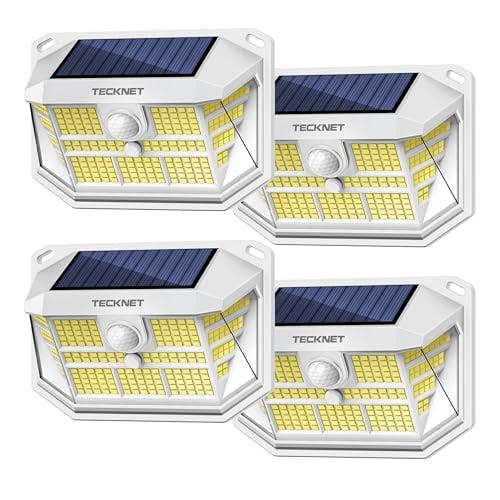 Solar Motion Lights 4-Pack