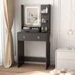Vanity Desk with Mirror