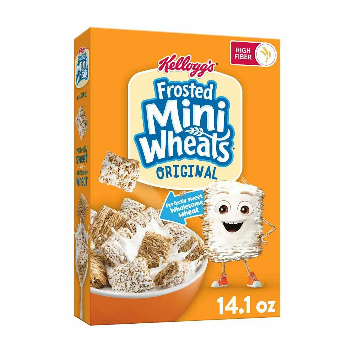 4 Kellogg's Cereal Boxes
