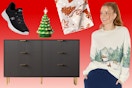 Furniture, throw blanket, Snoopy sweatshirt, Women's Sketchers and more