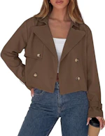 PRETTYGARDEN Women's Trench Coat