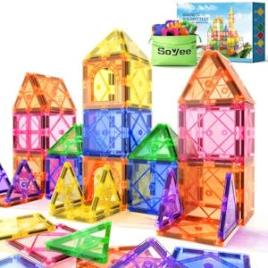 Kids' Magnetic Building Blocks Set