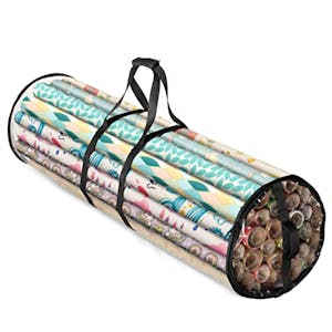 Christmas Gift Wrapping Paper Organizer