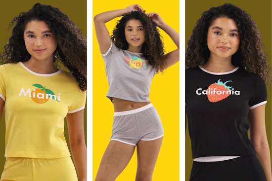 Miami, Capri & California No Boundaries Pajama Sets 