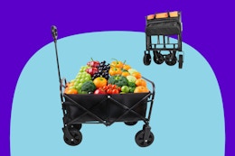 Foldable Wagon Cart, Only $29.49 on Amazon card image