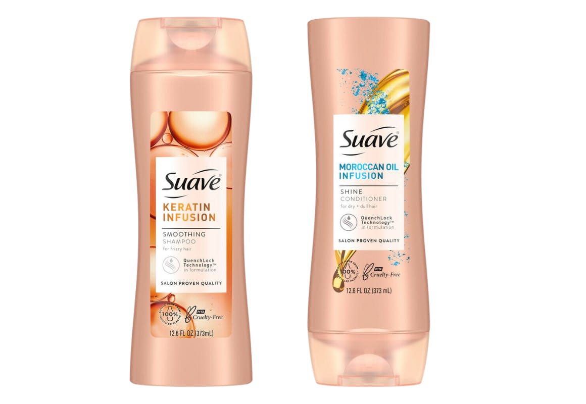 2 Suave Hair Products