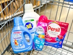 snuggle all purex persil in walmart cart