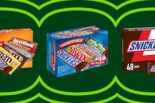 bulk candy boxes on KCL template