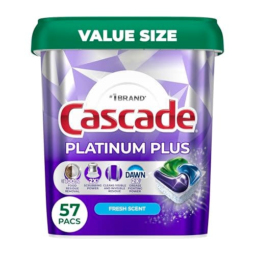 4 Cascade Dishwasher Pod Tubs