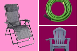hose chair outdoor patio