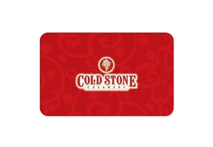 Cold Stone Creamery $50 Gift Card