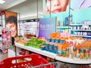 tree hut body scrubs sitting on a target shelf