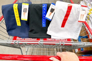 costco greg norman ladies skorts in cart