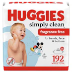 2 Huggies Baby Wipe Packs