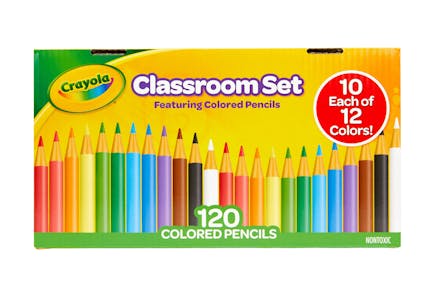 Crayola Classroom Colored Pencils Set