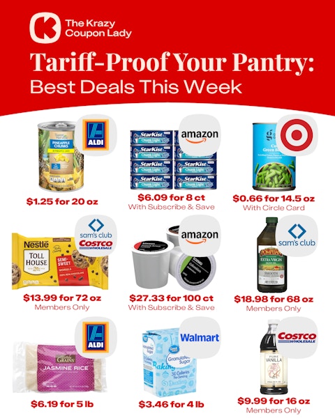 Best grocery deals this week on tariff items