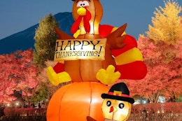 a thanksgiving inflatable