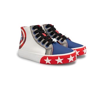 Captain America Shield High Tops
