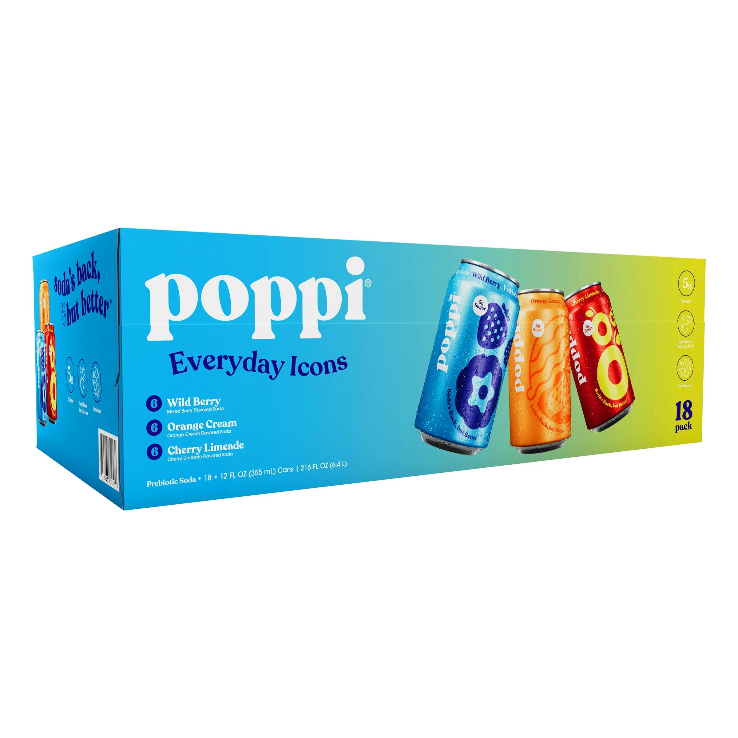 Poppi Soda 18-Pack