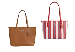 Coach Leather Small Tote