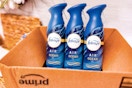 febreze air ocean 3 pack in an amazon box