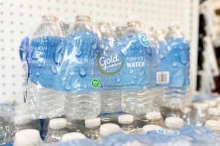 24-pack of Gold Emblem water