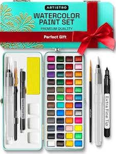 48-Piece Watercolor Paint Set