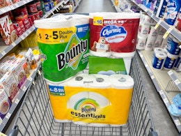 Bounty, Charmin, and Puffs Products: Just $3.74 Each at Walgreens card image