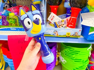 dollar general bluey bubble blower
