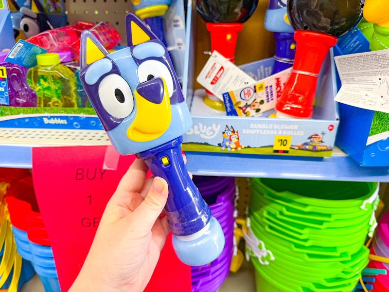 dollar general bluey bubble blower