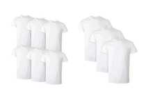 2 Hanes Men's T-shirt Sets