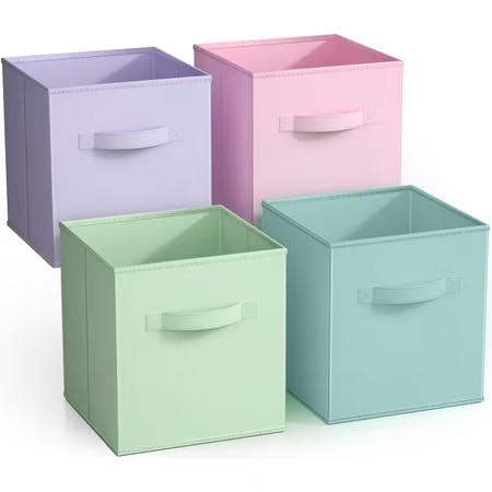 Fabric Storage Bins 4-Pack