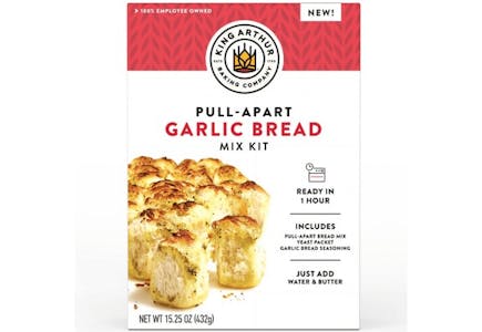 King Arthur Garlic Bread Mix Kit