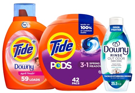 3 P&G Laundry Products