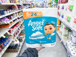 Easy Deal on Angel Soft Toilet Paper — Just $4 per Pack at Walgreens card image