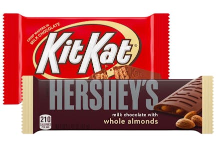 2 Hershey Candy Bars