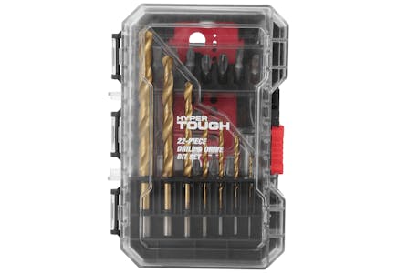 Hyper Tough Drill Bit and Drive Bit Set