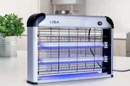 Indoor Electric Bug Zapper With 15,000 Amazon Ratings, Now Only $41.99 card image