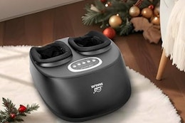 Shiatsu Foot Massager With Heat, Only $71.99 on Amazon (Reg. $140) card image