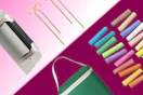 target items on a gradient grid