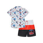Baby Resort Shirt and Swim Trunk Set