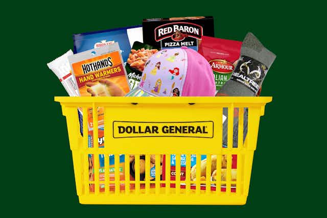 Current Dollar General Penny List: Clothing, Novelty Gifts, Frozen Foods card image