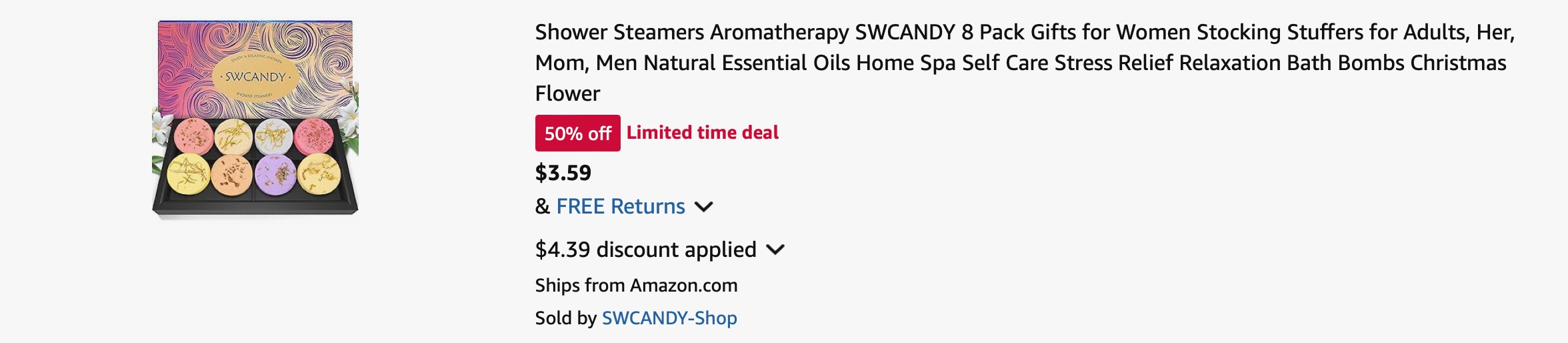 Amazon Shower Steamers 2025
