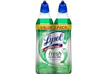 Lysol Toilet Bowl Cleaner 2-Pack