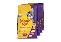 Meow Mix Dry Cat Food 4-Pack