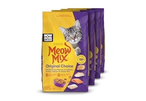 Meow Mix Dry Cat Food 4-Pack