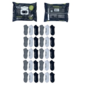 Spalding Adults No-Show Socks